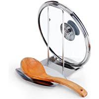 Multifunción rack de almacenamiento acero macetas de rejilla de acero con cuchara de cocina bandeja de agua bastidores